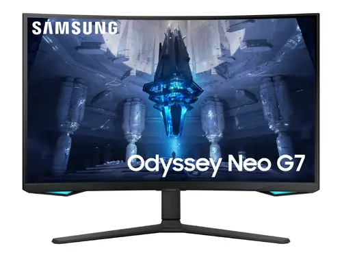 Monitor, Samsung LS32BG750NP 32" Odyssey Neo G7, Curved VA, 165 Hz, 1 ms, 3840x2160, DP, 2xHDMI, USB Hub, Negru - 1