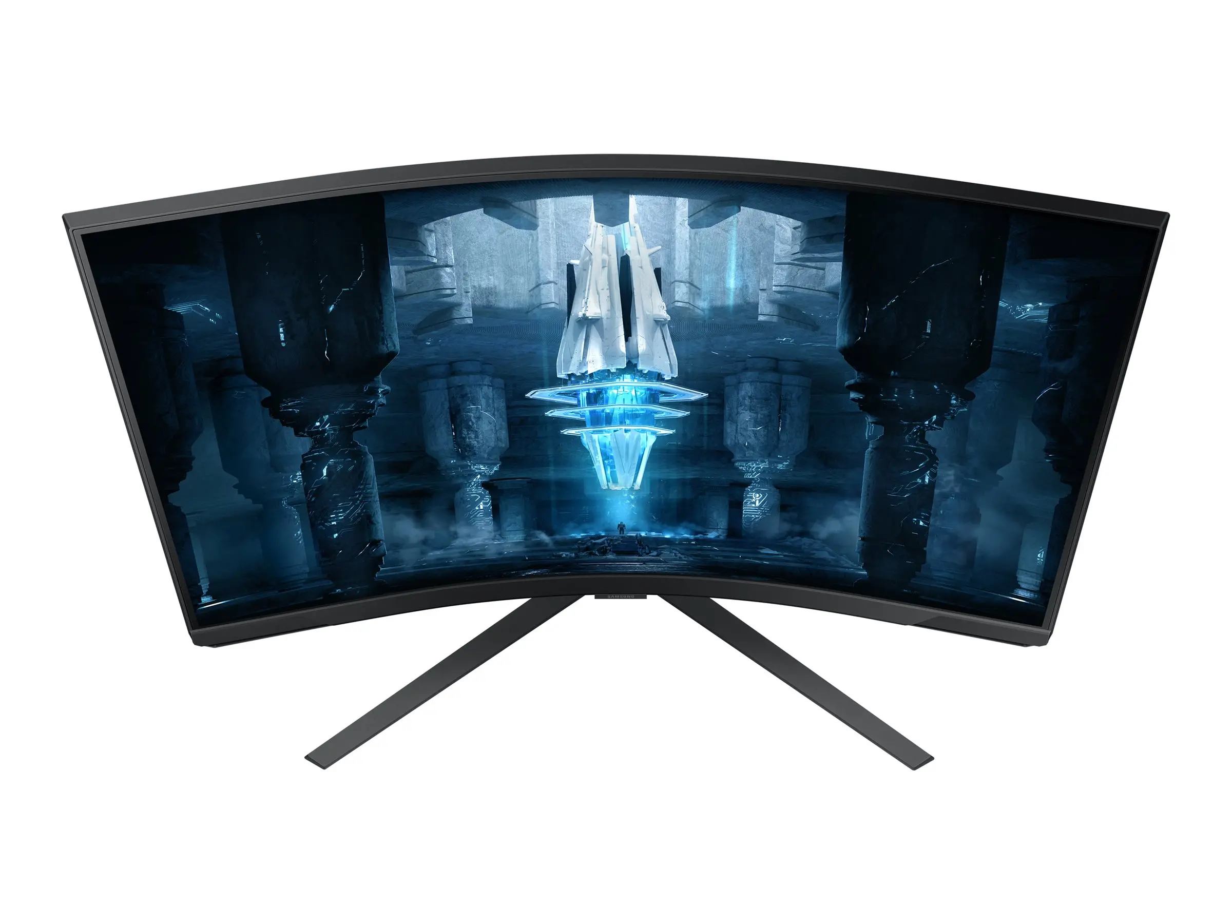 Οθόνη, Samsung LS32BG850N 32" Odyssey Neo G8, Curved VA, 240Hz, 1 ms, 3840x2160, DP, 2xHDMI, USB Hub, Λευκό - image 1