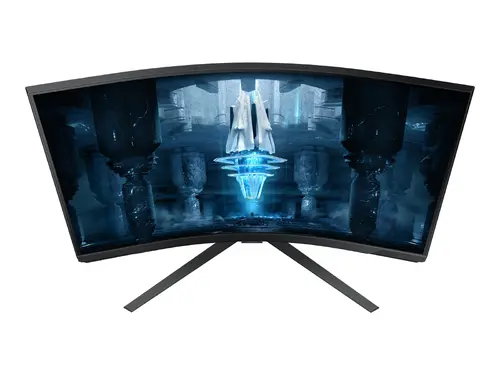 Οθόνη, Samsung LS32BG850N 32" Odyssey Neo G8, Curved VA, 240Hz, 1 ms, 3840x2160, DP, 2xHDMI, USB Hub, Λευκό - 2
