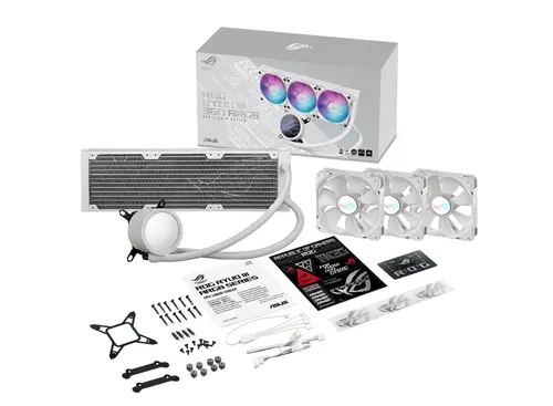 Охладител за процесор ASUS ROG RUYO III 360 ARGB White, Mini LED Display - image 9