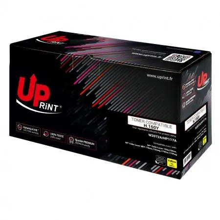Тонер касета, UPRINT, 700k, Yellow – съвместима с HP W2072A, 117A, Color 150a/150nw/MFP 178nw/179fnw