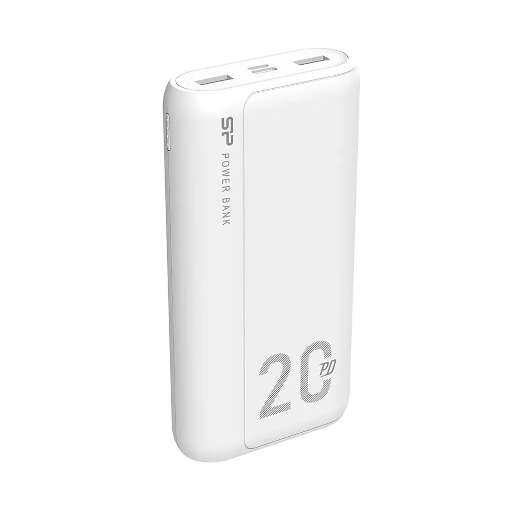 Външна батерия Silicon Power QS15, 20000 mAh, Бял - image 1