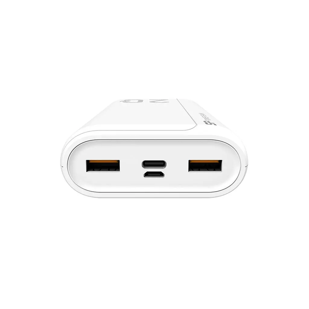 Външна батерия Silicon Power QS15, 20000 mAh, Бял - image 2