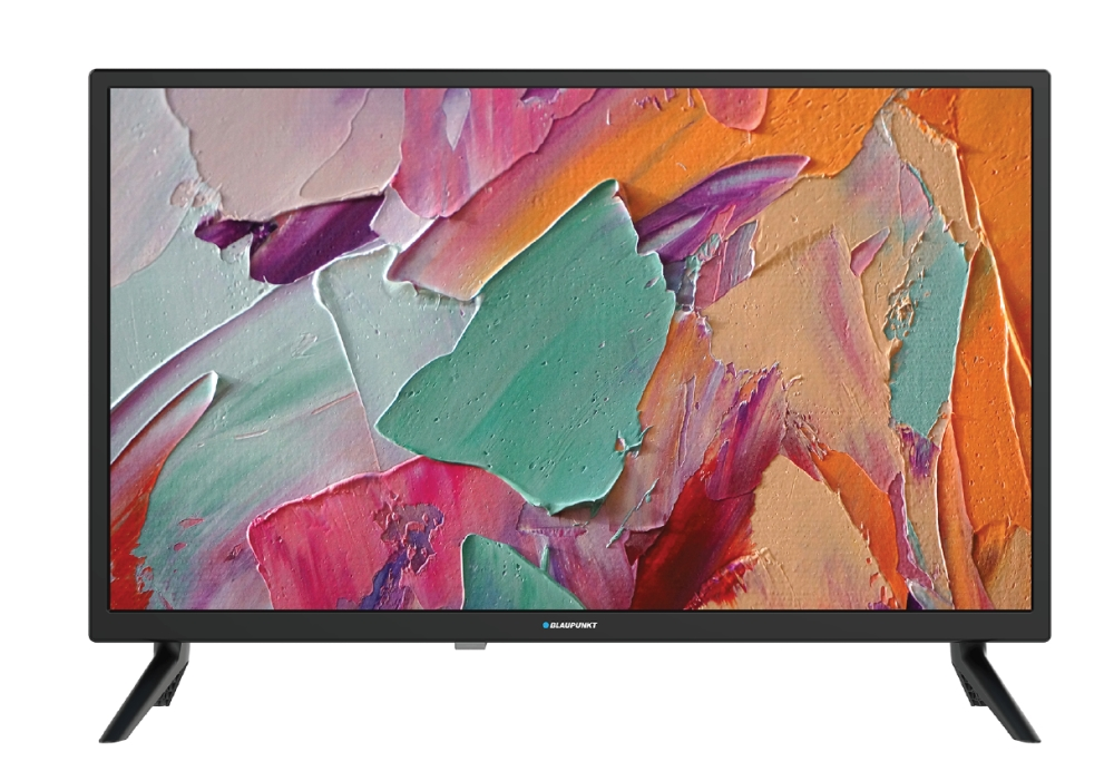Телевизор, Sharp Blaupunkt BN24H1372EEB, 24" LED HD TV 1366x768, 1 000 000:1, DVB-T/T2/C/S/S2, Speaker 2x3W, Dolby Digital, 3xHDMI, CI+, USB, Video/Audio input (3 x RCA), Hotel mode, 2 pole Stand