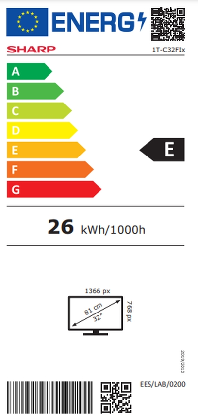 Телевизор, Sharp 32FI2EA, 32" LED Android TV, HD 1366x768, 1 000 000:1, DVB-T/T2/C/S/S2, Active Motion 400, 1 000 000:1, Speaker 2x8W, Dolby Digital, DTS HD, Google Assistant, Chromecast Built-in, 3xHDMI, 3.5mm Headphone jack / line-out, CI+, USB, Wi-Fi, Bluetooth, - image 8