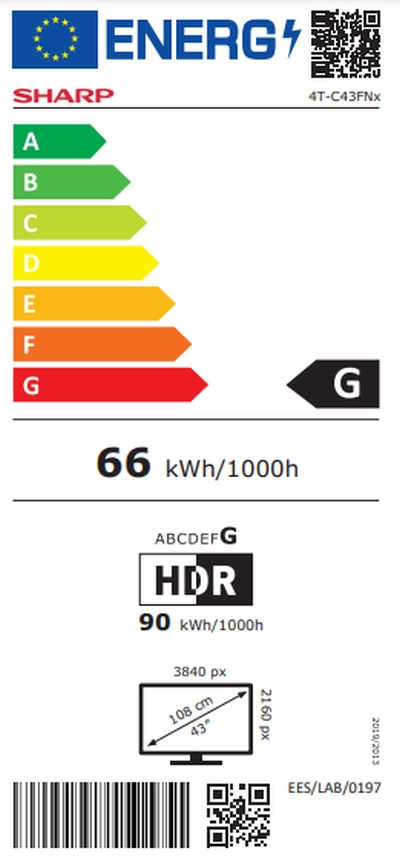 Телевизор, Sharp 43FN2EA, 43" LED  Android TV, 4K Ultra HD 3840x2160 Frameless, 1 000 000:1, DVB-T/T2/C/S/S2, Active Motion 800, HARMAN/KARDON, HDR10, Dolby Digital, Dolby Vision, DTS:X, Google Assistant, Chromecast Built-in, 2xHDMI 2.1, SD card reader, 3.5mm Headp - image 8