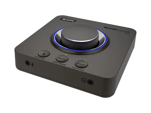 Placă de sunet externă Creative Sound Blaster X4, USB-C, DAC, Super X-FI, TOSLINK - 1