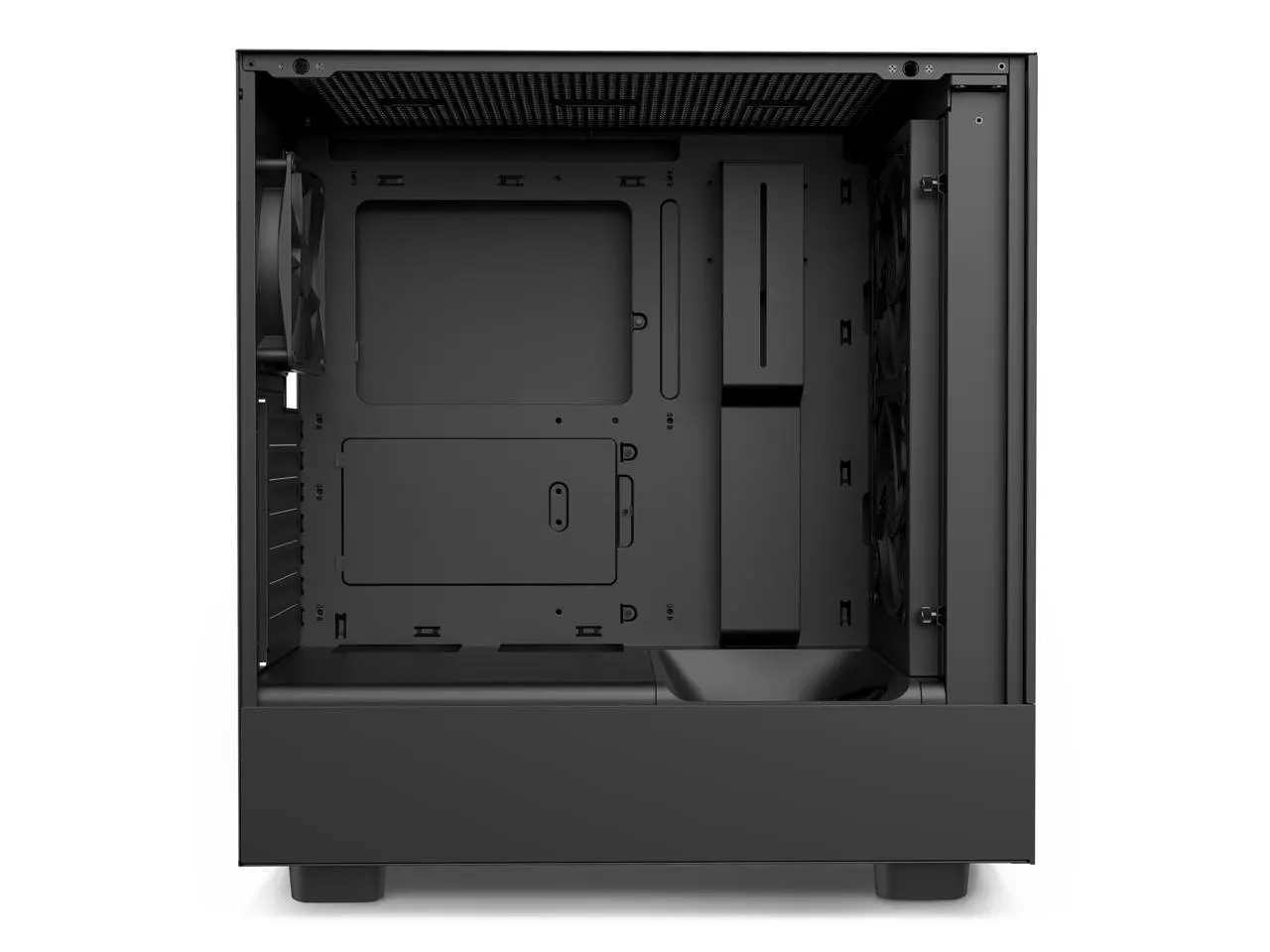 Кутия NZXT H5 Flow Matte Black, Mid-Tower - image 5