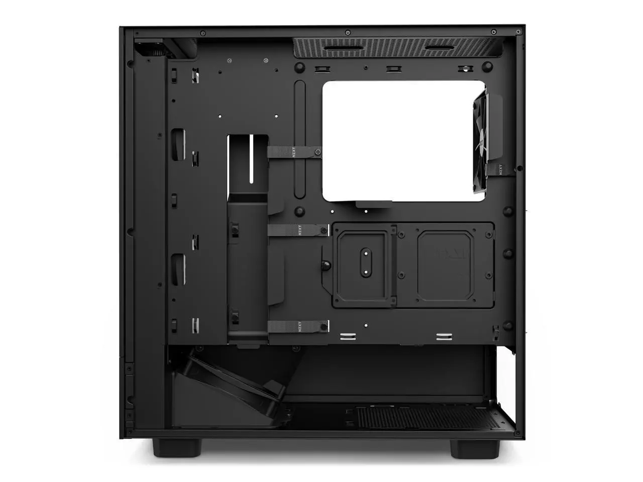 Кутия NZXT H5 Flow Matte Black, Mid-Tower - image 6