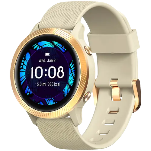 Blackview R8, 1.09-inch HD LCD 240x240, 190mAh Battery, 24-hour SpO2 Detection + Heart Rate Monitoring, Calls and SMS notification, Grey
