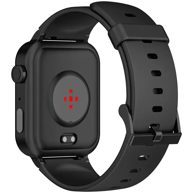 Blackview W10E, 1.52-inch IPS HD LCD 240x280, 205mAh Battery, 24-hour SpO2 Detection + Heart Rate Monitoring, Calls and SMS notification, Black - image 1