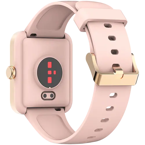 Blackview W10E, 1.52-inch IPS HD LCD 240x280, 205mAh Battery, 24-hour SpO2 Detection + Heart Rate Monitoring, Calls and SMS notification, Pink - image 1
