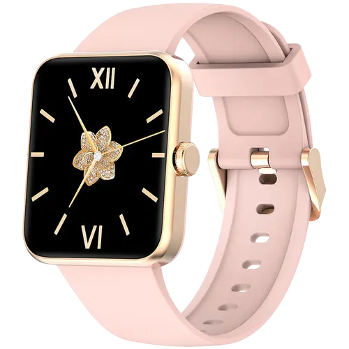 Blackview W10, 1.69-inch IPS HD LCD 240x280, 290mAh Battery, 24-hour SpO2 Detection + Heart Rate Monitoring, Calls and SMS notification, Call Function, Pink