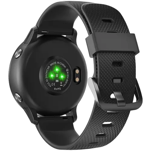 Blackview R8, 1.09-inch HD LCD 240x240, 190mAh Battery, 24-hour SpO2 Detection + Heart Rate Monitoring, Calls and SMS notification, Black - image 1
