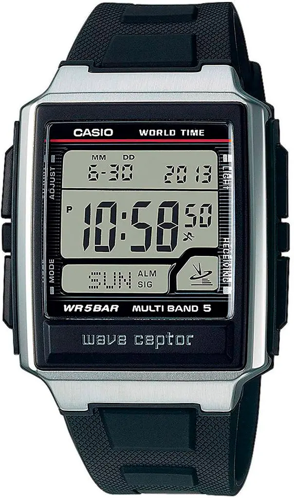 Ceas digital pentru bărbați Casio Radio Control - Casio Collection - WV-59R-1AEF