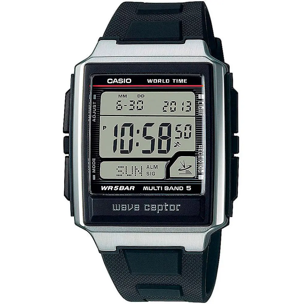 Мъжки дигитален часовник Casio Radio Control - Casio Collection - WV-59R-1AEF