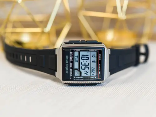 Ceas digital pentru bărbați Casio Radio Control - Casio Collection - WV-59R-1AEF - 3