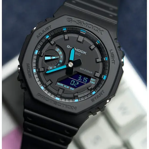 Мъжки часовник Casio G-Shock - GA-2100-1A2ER - image 1