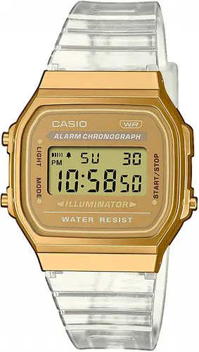 Unisex ψηφιακό ρολόι Casio Vintage - A168XESG-9AEF