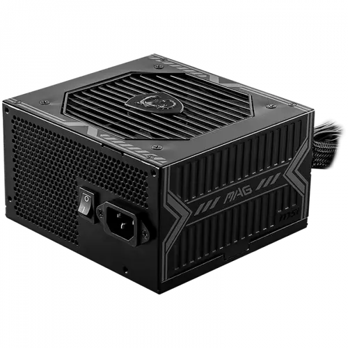 MSI MAG A550BN, 550W, 80 Plus Bronze, 120mm Low Noise Fan, Protections: OCP/OVP/OPP/OTP/SCP, Dimensions: 150mmx140mmx86mm, 5Y Warranty - image 1
