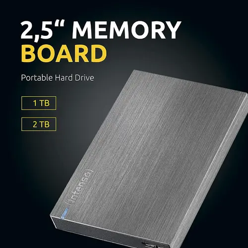 Външен хард диск Intenso, 2.5", 2TB, USB3.0, 5400 prm, Anthracite - image 2