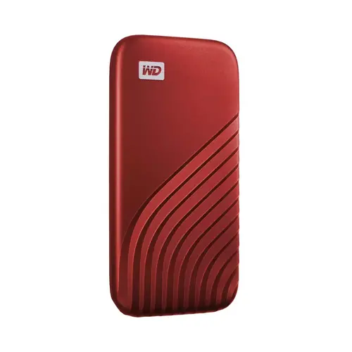 Външен SSD WD My Passport, 2TB, Червен - image 1