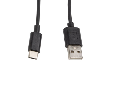 Кабел, Lanberg USB-C(M) ->  USB-A (M) 2.0 cable 1m, black
