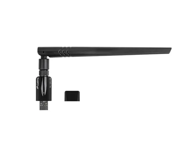 Адаптер, Lanberg Wireless Network Card USB adapter NC-1200-WIE AC1200 Dual Band - image 2