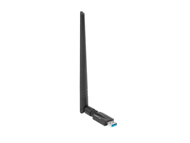 Адаптер, Lanberg Wireless Network Card USB adapter NC-1200-WIE AC1200 Dual Band - image 5