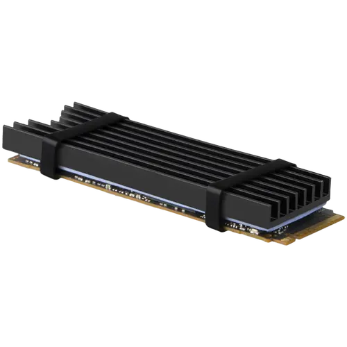 AXAGON CLR-M2L6 pasiv - M.2 SSD, SSD 80mm, corp ALU, plăcuțe termice din silicon, înălțime 6mm - 1