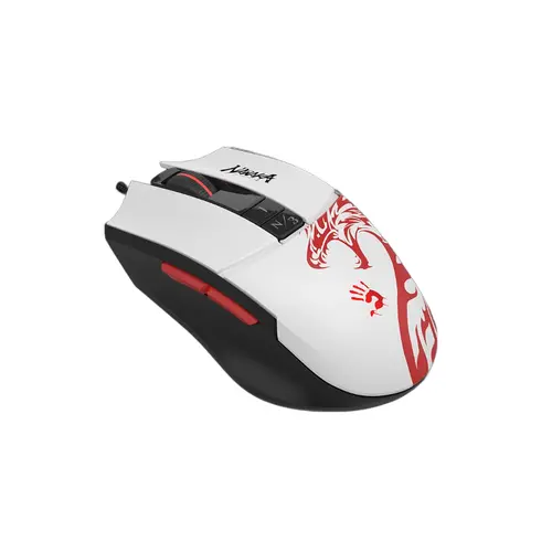 Геймърска мишка A4tech bloody L65 Max, Жична, 12000 cpi, Naraka,Черен/Бял - image 2