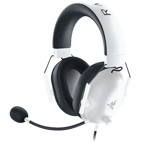 Razer BlackShark V2 X - White, 12 Hz – 28 KHz Frequency Response, 32 Ω (1 kHz) Impedance, Razer TriForce Driver, Breathable memory foam, Advanced passive noise cancellation, Analog 3.5 mm Connection, 100 Hz – 10 kHz Microphone Frequency, 1.3 m