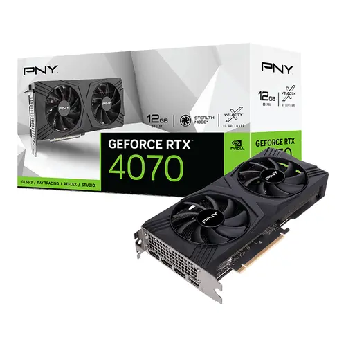 Видео карта PNY RTX 4070 VERTO DUAL 12GB GDDR6X - image 8