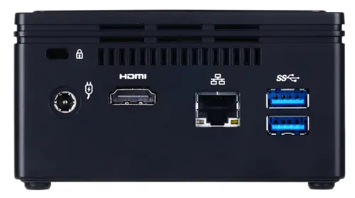 Настолен компютър  Gigabyte Brix BACE-3160 с процесор Intel® Celeron®  J3160 , 1x SO-DIMM DDR3L, 1 x 6Gbps SATA3, черен - image 2