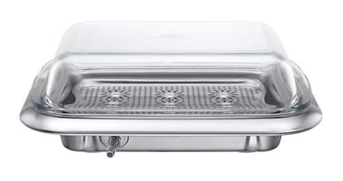 Фурна, Samsung NV75T8979RK/EF, Electric oven with BeSpoke Infinite Line design, 75 L, Dual cook Steam, 4.3" TFT-LCD Non touch Display, Pyrolytic cleaning, Wi-Fi connection, 1 level telescopic rail, Special Steam Tray, Meat probe, A+, Black - image 11
