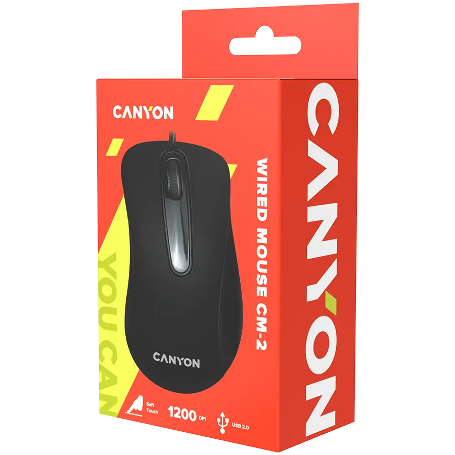 CANYON mouse CM-2 Wired Black - image 2