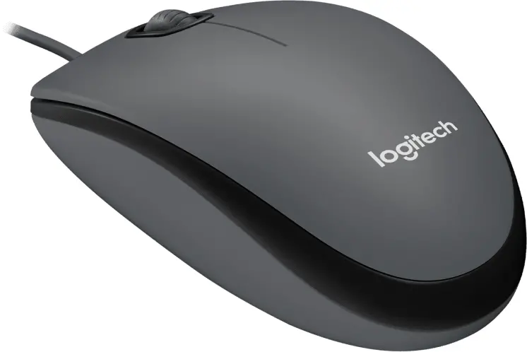 Жична оптична мишка LOGITECH M100, Черен, USB - image 1