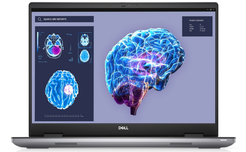 Лаптоп, Dell Precision 7680, Intel Core i9-13950HX (36MB, 24 Cores (8P+16E) up to 5.5GHz), 16" FHD+ (1920x1200), WVA AG 500 nits, IR Cam, 32GB, 1x32GB 5600MT/s CAMM, 1TB M.2 PCIe x4 NVMe, NVIDIA RTX 3500 Ada 12GB GDDR6, Wi-Fi 6E, BT, FPR, Backlit, Win 11 Pro, 3Y