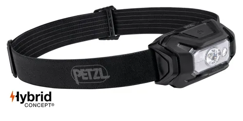 Lanternă frontală PETZL ARIA 1 RGB, 350 Lumeni, Negru - 1