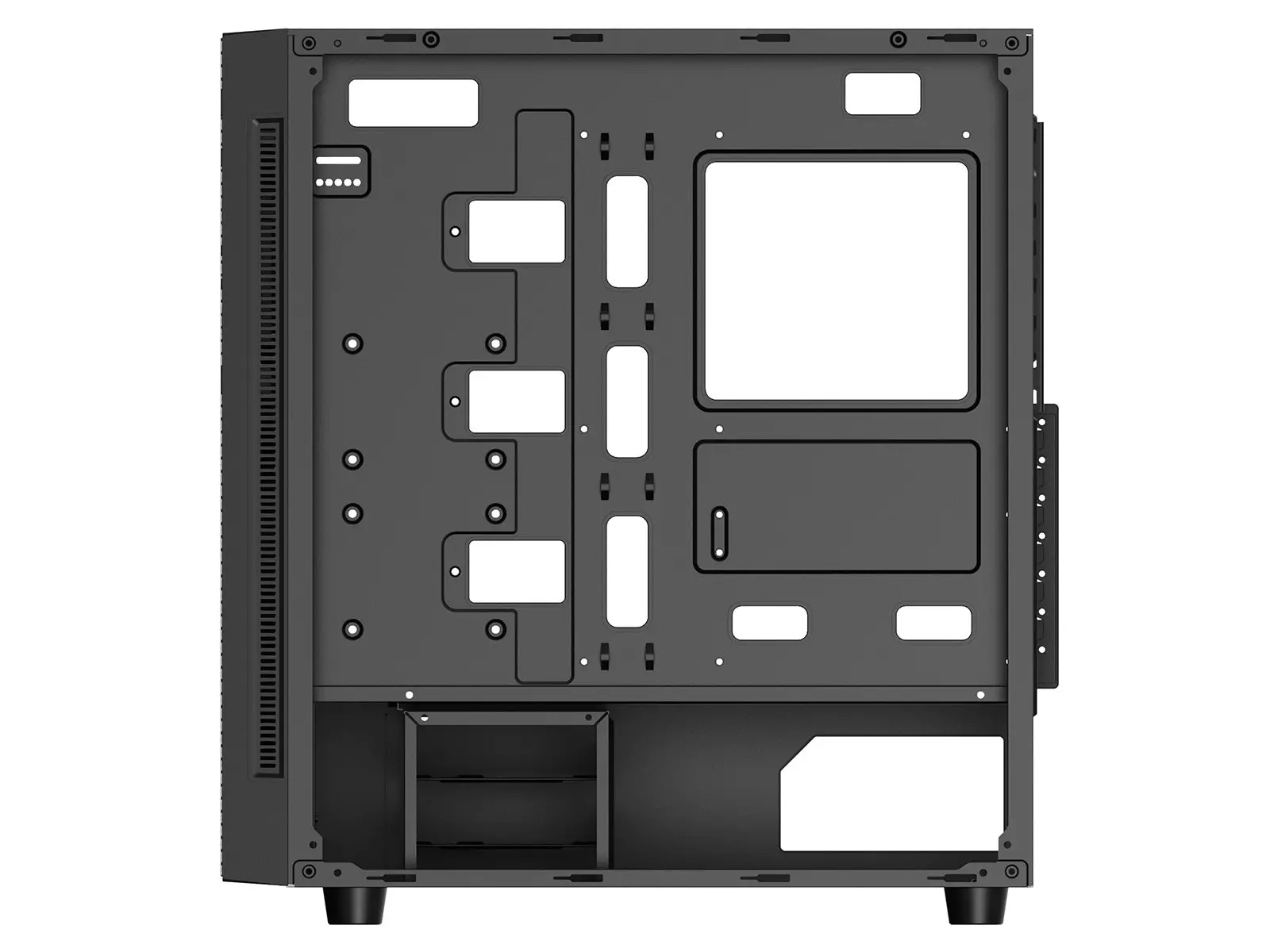 Carcasă de calculator, DeepCool MATREXX 55 MESH - image 4