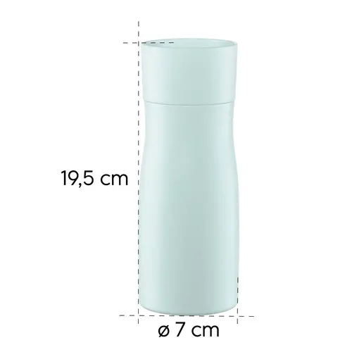 Термо чаша Xavax To Go, 400 ml, Изолирана, Отвор за напитки, Пастелно синьо - image 13