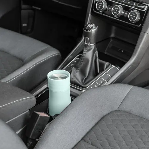 Термо чаша Xavax To Go, 400 ml, Изолирана, Отвор за напитки, Пастелно синьо - image 2