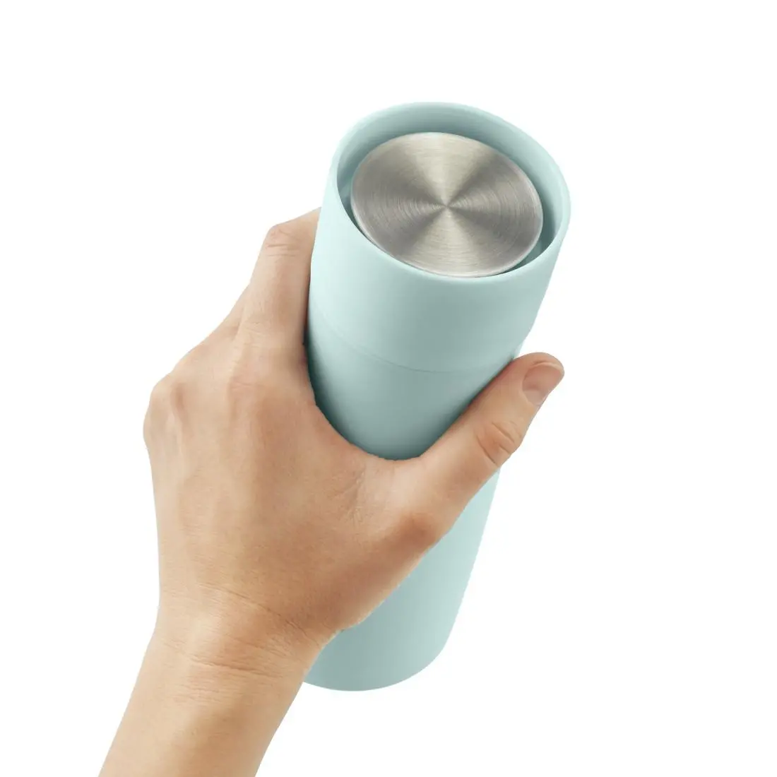 Термо чаша Xavax To Go, 400 ml, Изолирана, Отвор за напитки, Пастелно синьо - image 7
