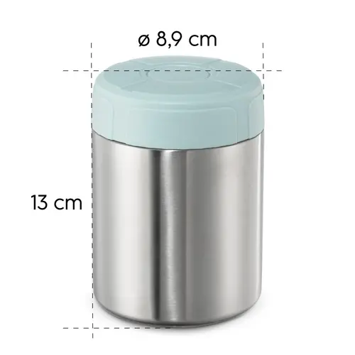 Термо съд Xavax To Go, Неръждаема стомана, 500 ml, Син - image 2