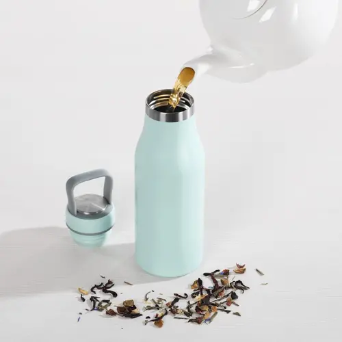 Бутилка за течности Xavax To Go, 500 ml, Неръждаема стомана, Двойна изолация - image 3