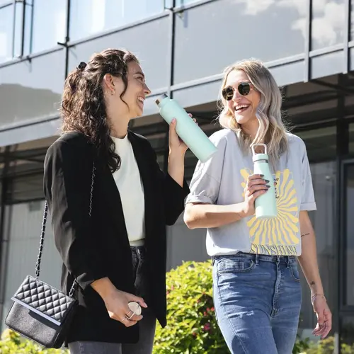 Бутилка за течности Xavax To Go, 500 ml, Неръждаема стомана, Двойна изолация - image 5