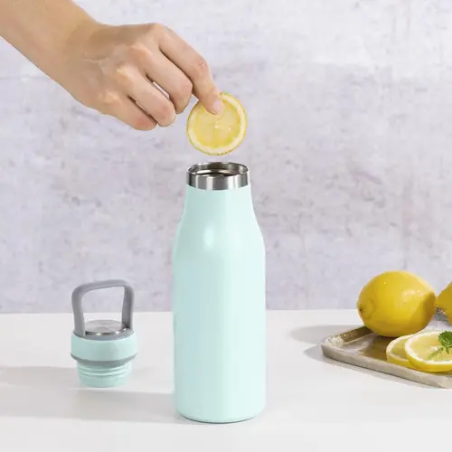 Бутилка за течности Xavax To Go, 500 ml, Неръждаема стомана, Двойна изолация - image 6