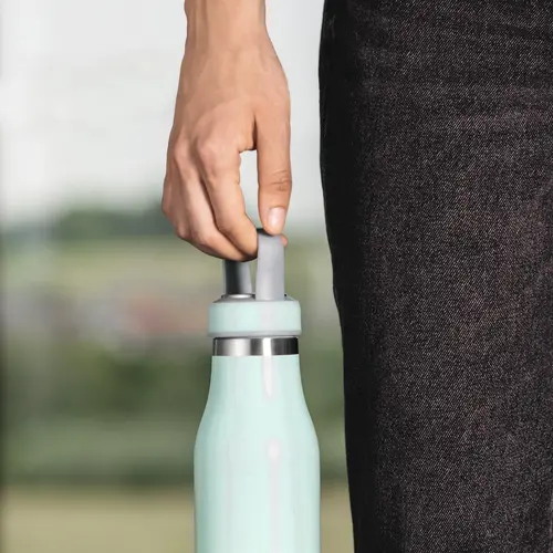 Бутилка за течности Xavax To Go, 500 ml, Неръждаема стомана, Двойна изолация - image 7