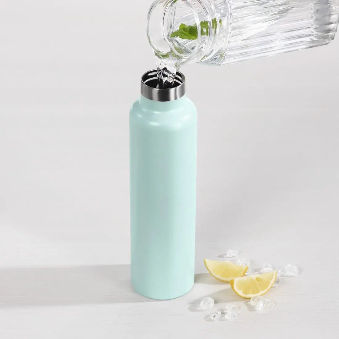Бутилка за течности Xavax To Go, 750 ml,неръждаема стомана, двойна изолация, винтова капачка - image 3