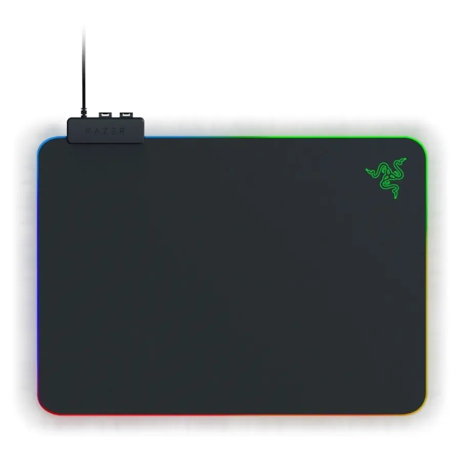 Razer Firefly V2, Razer Chroma customizable RGB lighting, Micro-textured surface, Built-in cable catch, All-round edge lighting, 19 lighting zones, Braided USB cable, Dimensions: 355mm x 255mm x 3mm - image 3
